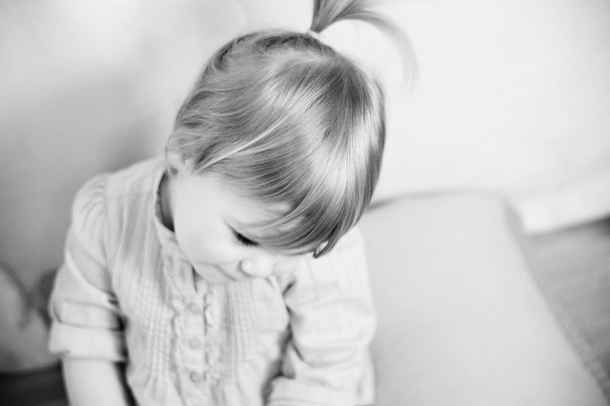 Black & White Child Portrait