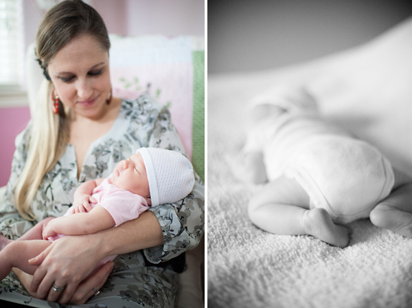 Newborn and Mom by Sally Honeycutt